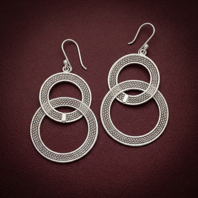 Twin Halo Danglers