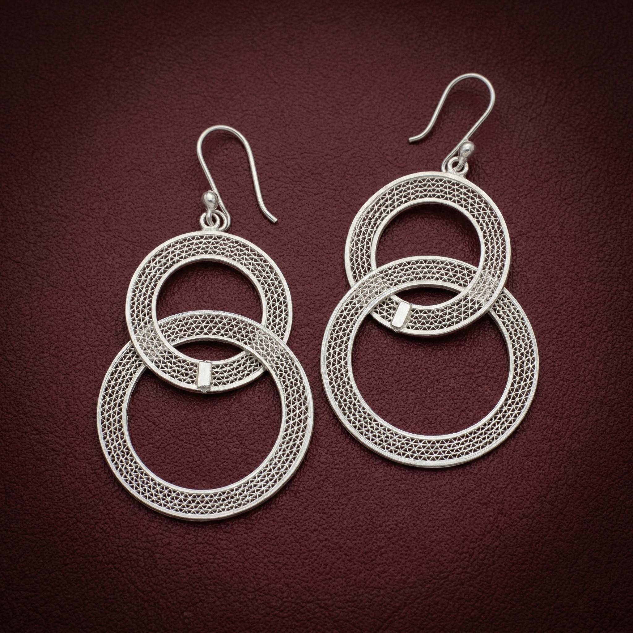 Twin Halo Danglers