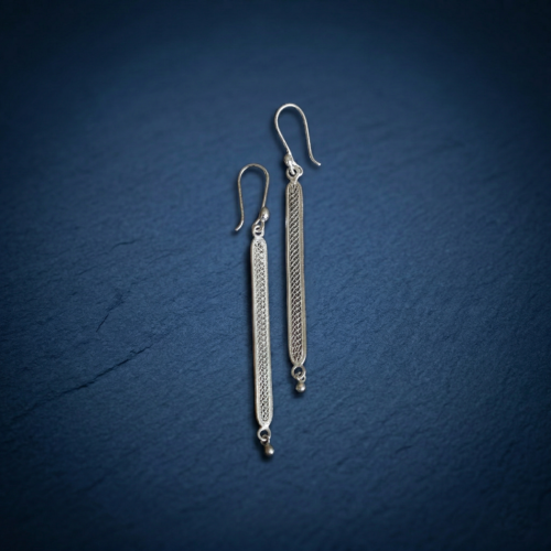 Silver Sway Danglers (small)