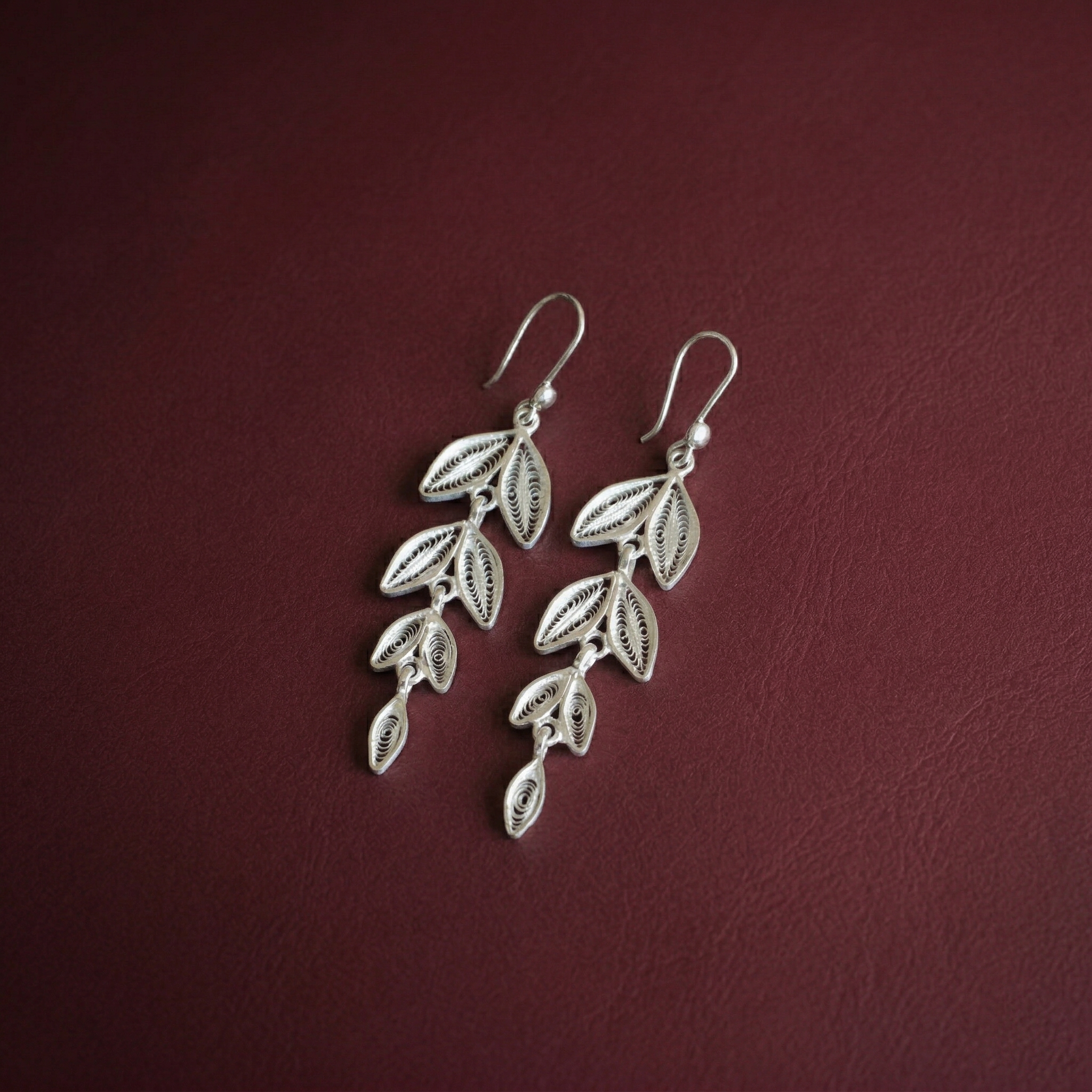 Whispering Leaf Danglers (Small)