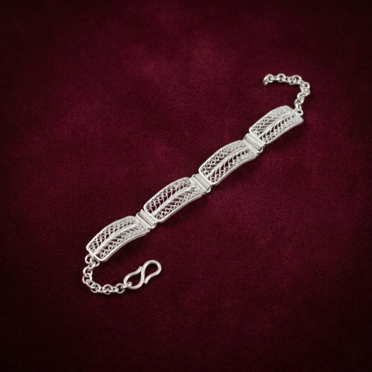 Elowyn Silver Bracelet