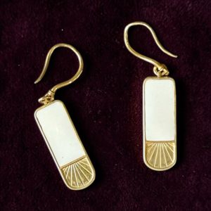Ivory Sunbeam Earrings