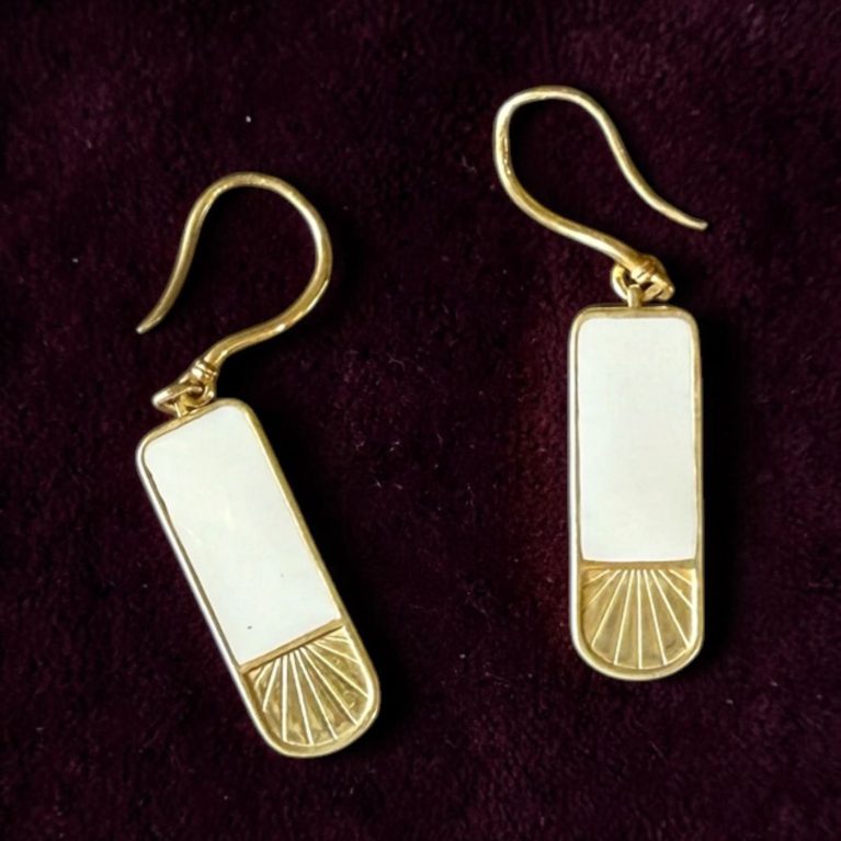 Ivory Sunbeam Earrings