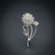Sunblossom Filigree Brooch