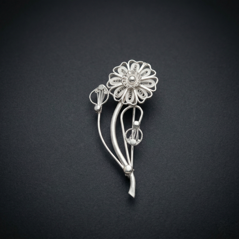 Ethereal Wildflower Brooch