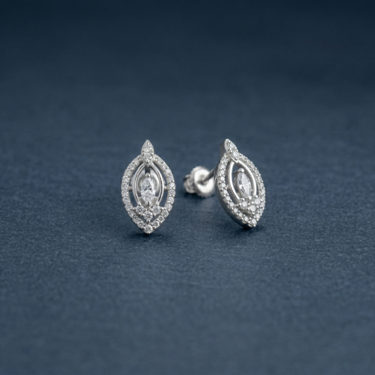 Crystal Bloom Studs