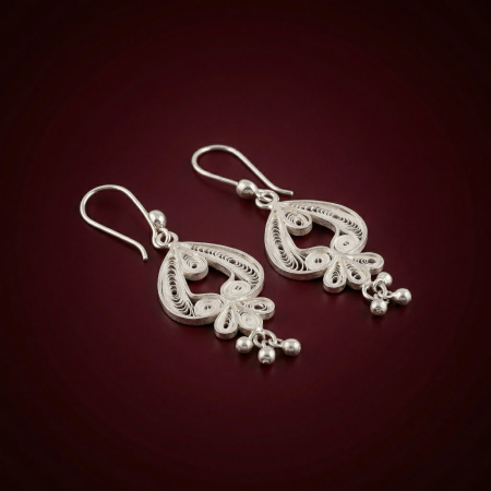 Silver Sufi Paisley