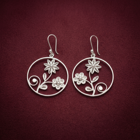Phool Aura Hoops