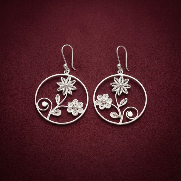 Phool Aura Hoops