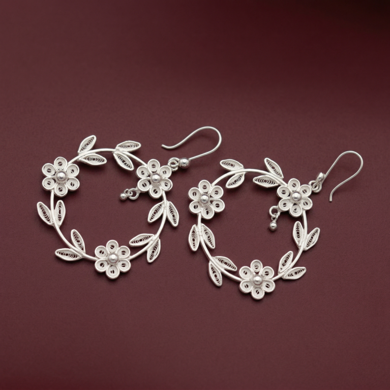 Flora Luxe Hoops