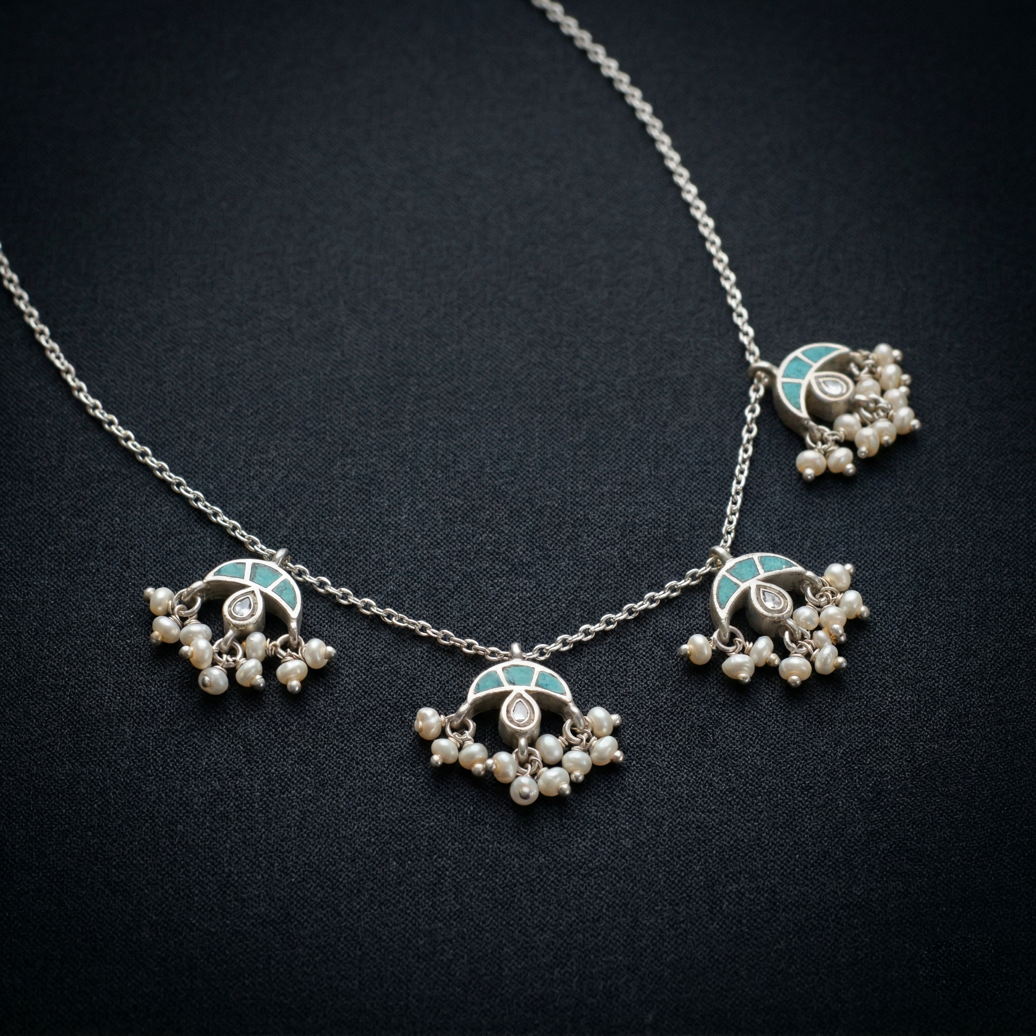 Firoza Moonlight Necklace