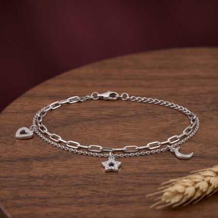 Dilchand Double Chain Bracelet