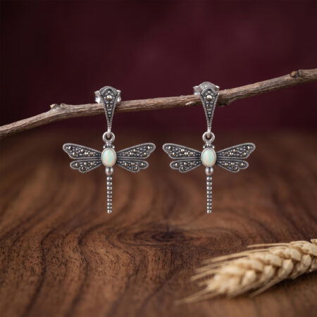 Dragon Fly Earrings (Mother of Pearl)
