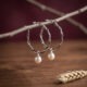 Luna bead hoops