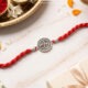 Karmic Circle Silver Rakhi