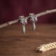 Marcasite Owl Earrings