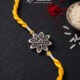 Omkara Silver Rakhi
