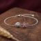 Starfish in shell bracelet