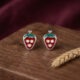 Strawberry Enamel Studs